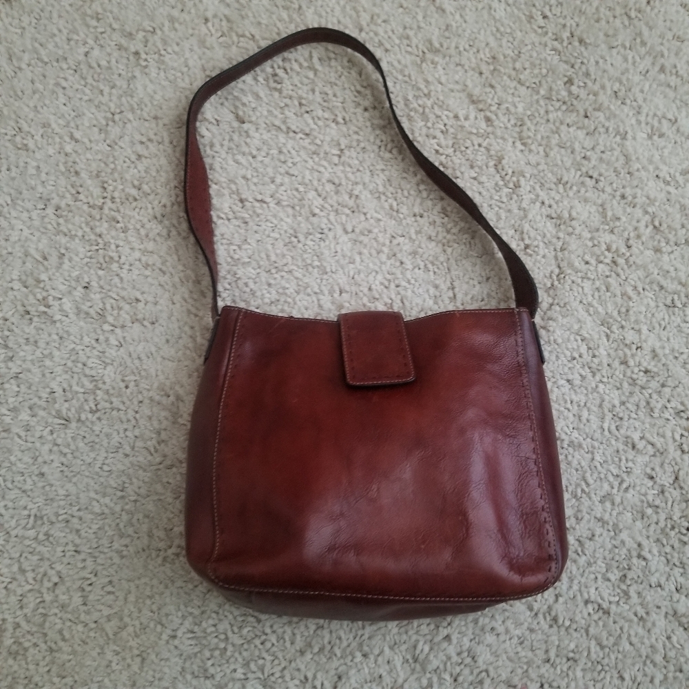 Fossil Sedona Leather Shoulder Bag Hobo